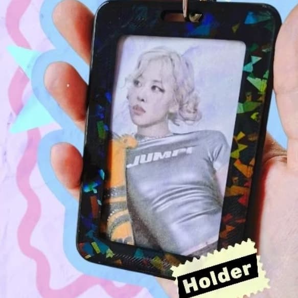 Holder Porta photocard/ porta cartão K pop/blackpink/ chaveiro porta photocard/ 3d unidades ou kits