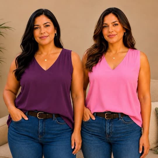 Kit Blusa Feminina Plus Size Social Duna Estilosa Elegante Tendencia