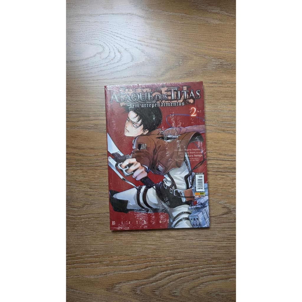 Ataque Dos Titãs - Sem Arrependimentos Volume 2 De Hajime Isayama Pela Panini (2015) (Shingeki no Kyojin)
