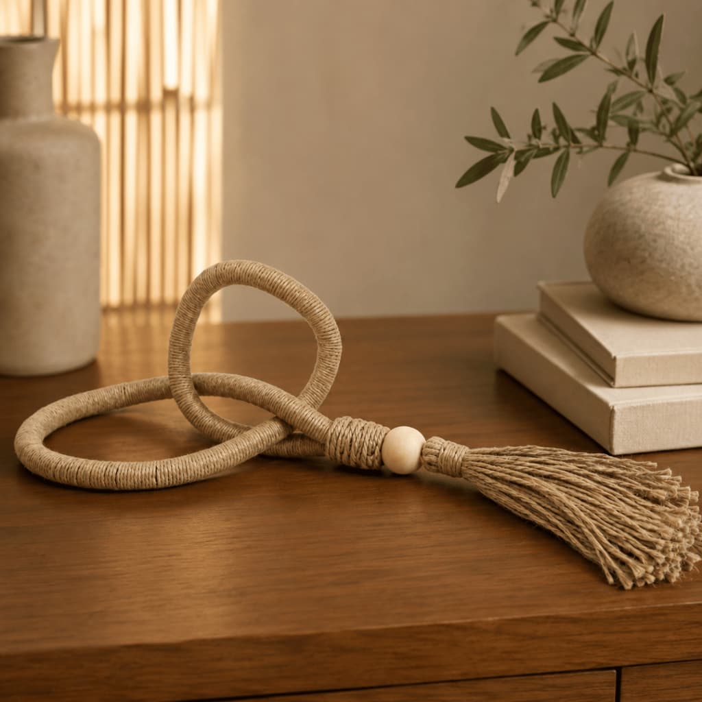 Colar De Mesa Decoração de Madeira Adorno Colar Barroco de Luxo