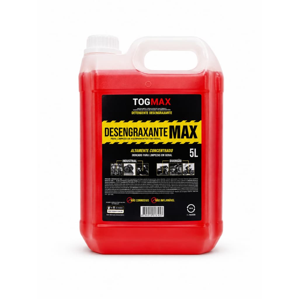 Desengraxante Automotivo Max Togmax 5L Graxa e Óleo