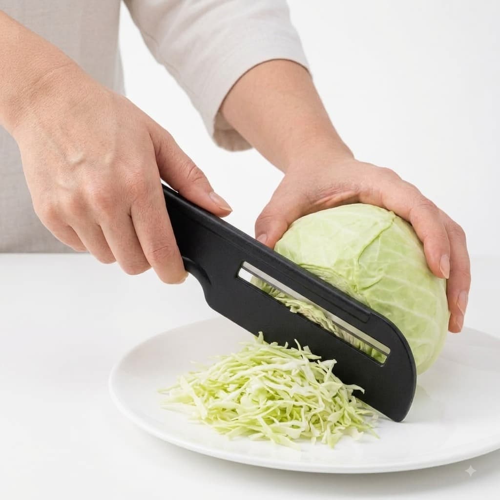 Cortador De Legumes e verduras corte fino Aço Inox