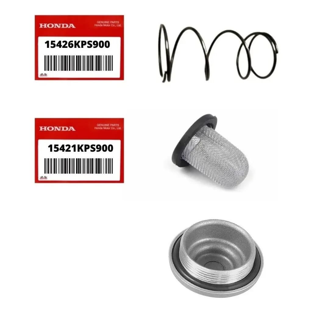 Mola Tela Filtro Oleo Original Honda Crf230 Xr200 + Bujao