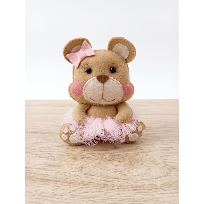 Enfeite Decorativo Ursa|Ursinha Bailarina