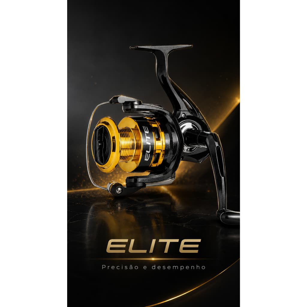 Molinete Pesca Marine Sports Elite 500 - 3 Rolamentos
