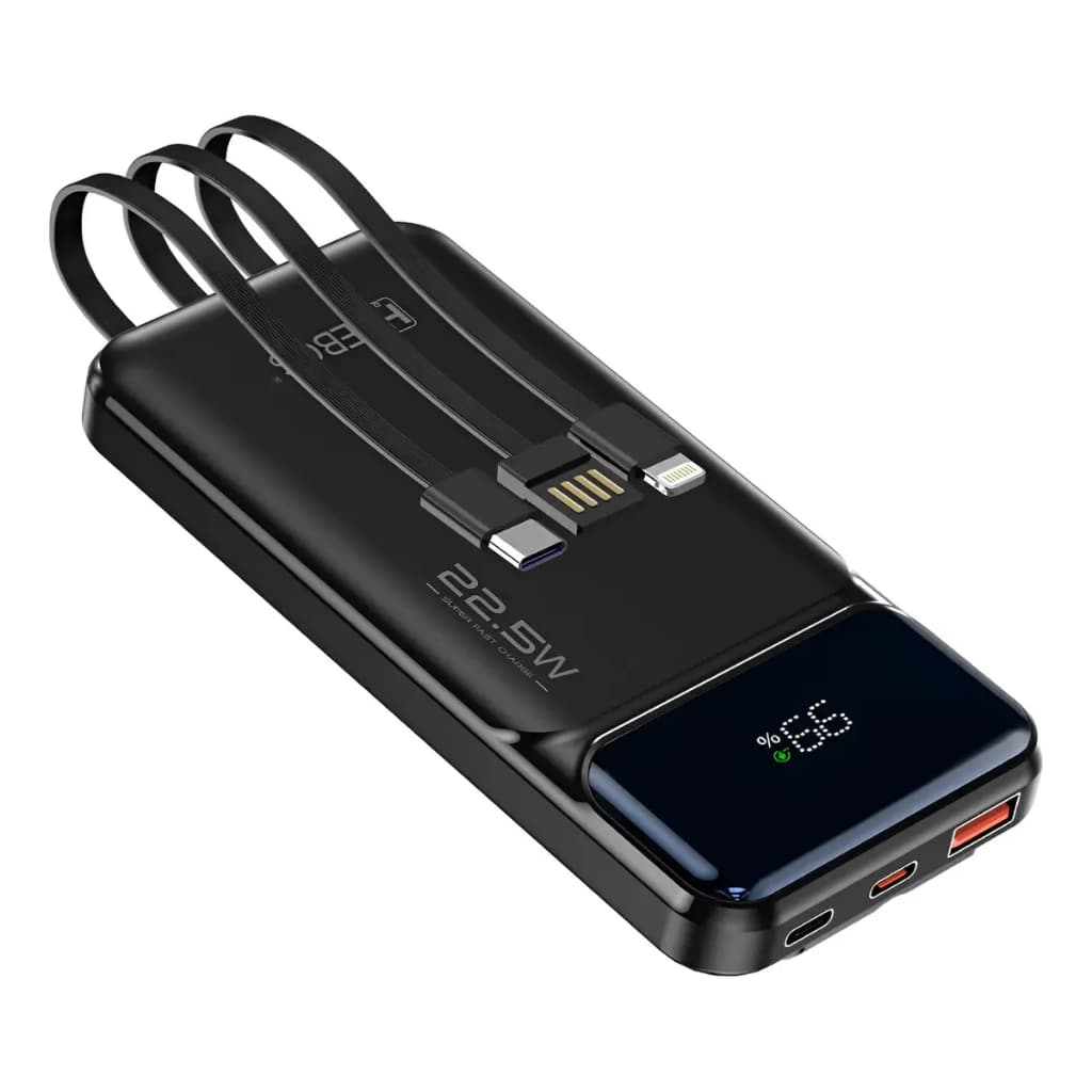 Carregador Portátil Power Bank Turbo 10000mah 22.5w Digital