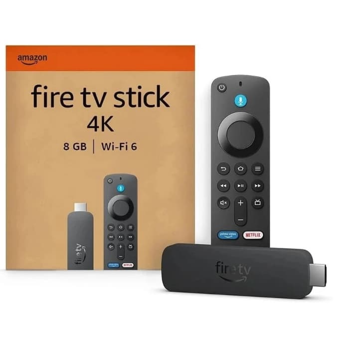 Amazon Fire TV Stick 4K 2ª Geração 8GB com Alexa Comando de Voz integrado