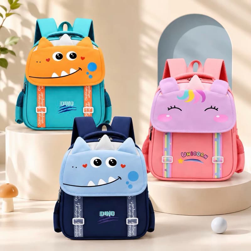Mochila Infantil Escolar Com Desenho Para Meninos e Meninas
