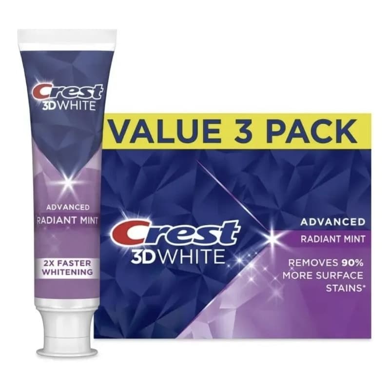 Creme Dental Crest kit c/3 un. 93g