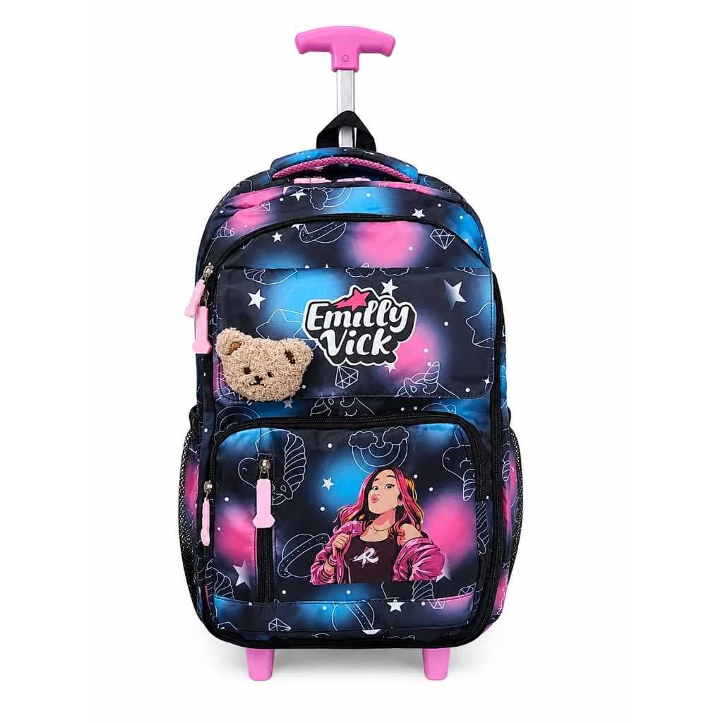 Mochila Grande com Rodinha Impermeável EMILLY VICK