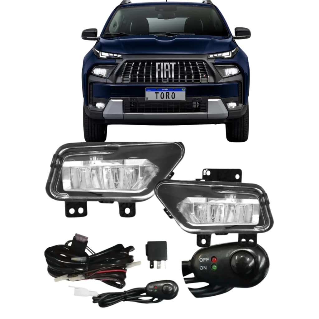 PAR MILHA FAROLETE TORO 1.3 ENDURANCE 2027 COM LED EMBUTIDO