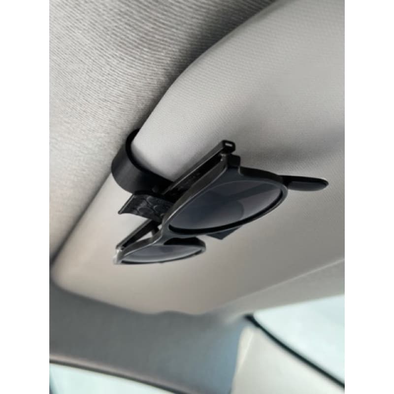 Suporte Porta Óculos para Quebra-Sol de Carro – Organizador Automotivo Impresso em 3D
