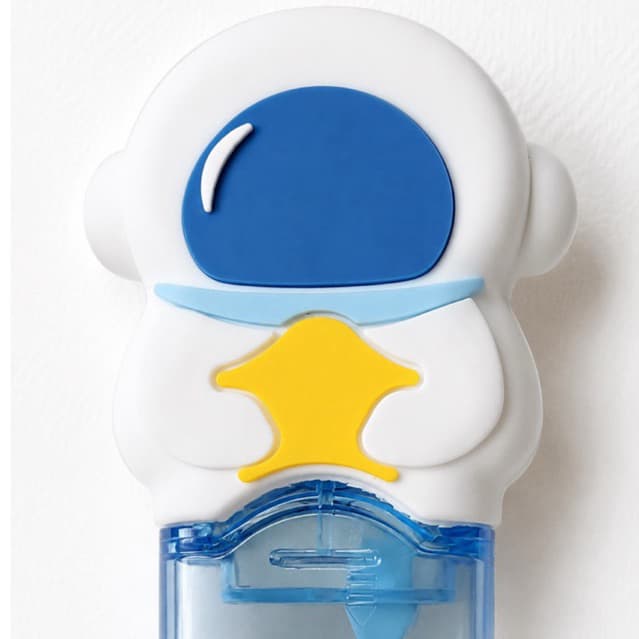 Corretivo em Fita Astronauta Kawaii Escolar Compacto Azul – 1 Unidade