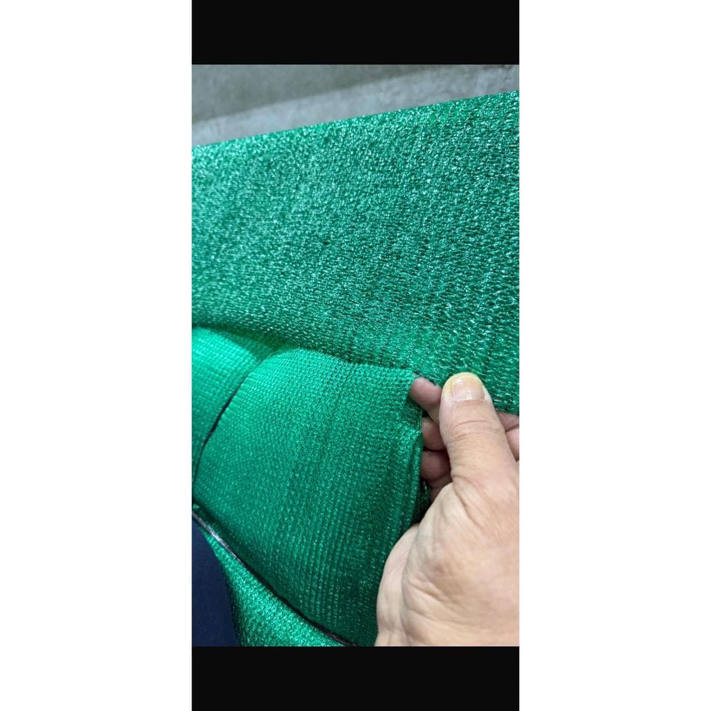 Tela Sombrite 80% de sombreamento verde  3x10m Para Estufas Horta Jardim Garagem