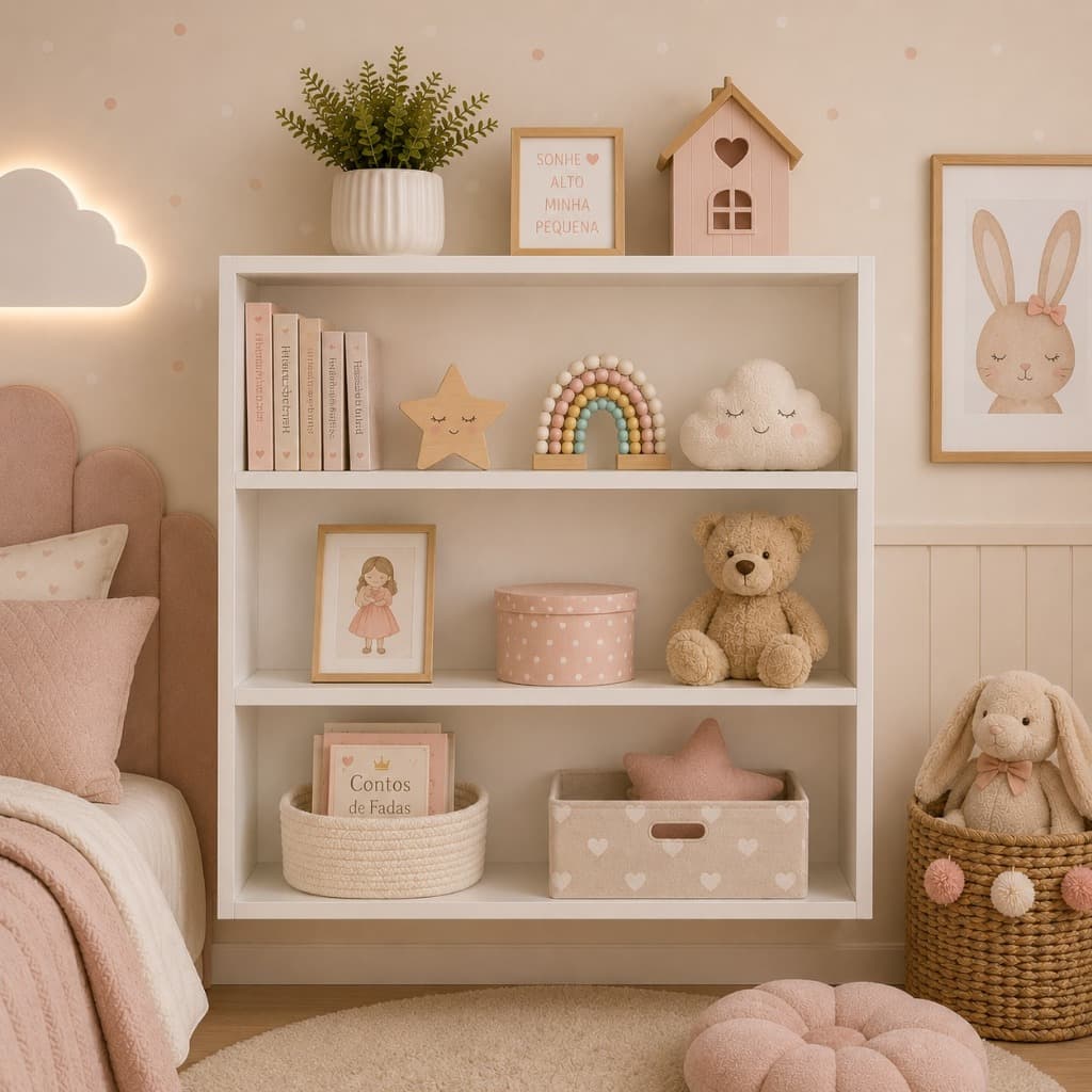 Expositor Nicho Organizador em Mdp Para Esmalte Prateleira Para 50 Esmaltes Decoração Salão