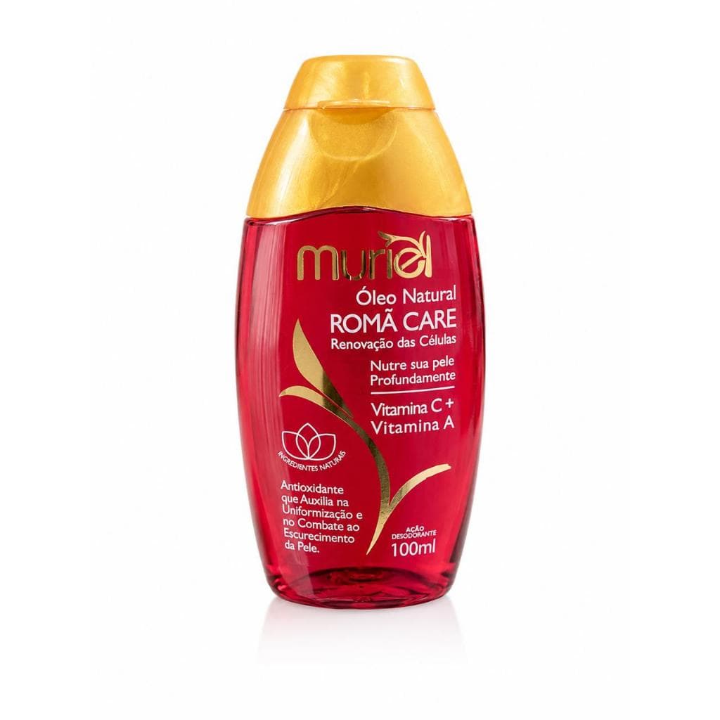 Óleos Naturais Muriel Bio Skin, Manga, Pistache e Româ, Hidratação Profunda Ação Desodorante 100ml