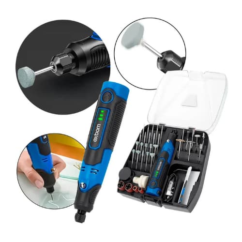 Mini Retífica Portátil Exbom PRO-RP2076 76 Peças