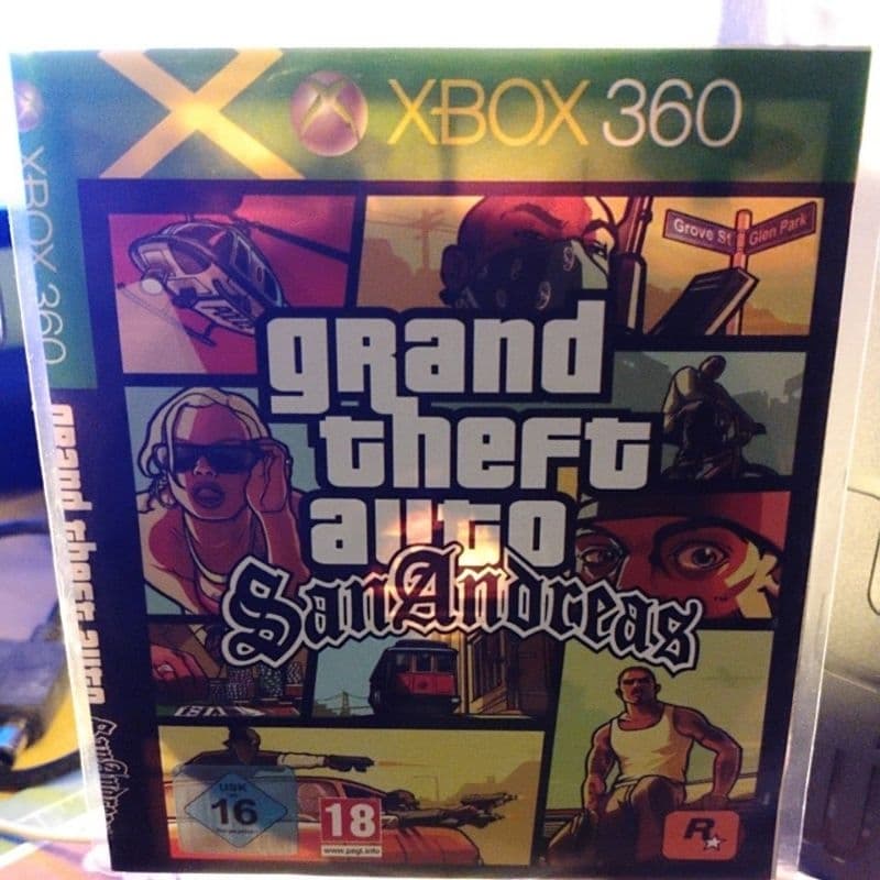 jogo GTA San Andreas Xbox360 Desbloqueado LTU 3.0