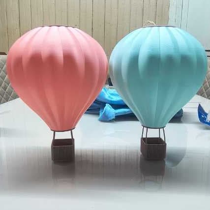 Balão Grande decorativo Azul Rosa e Verde