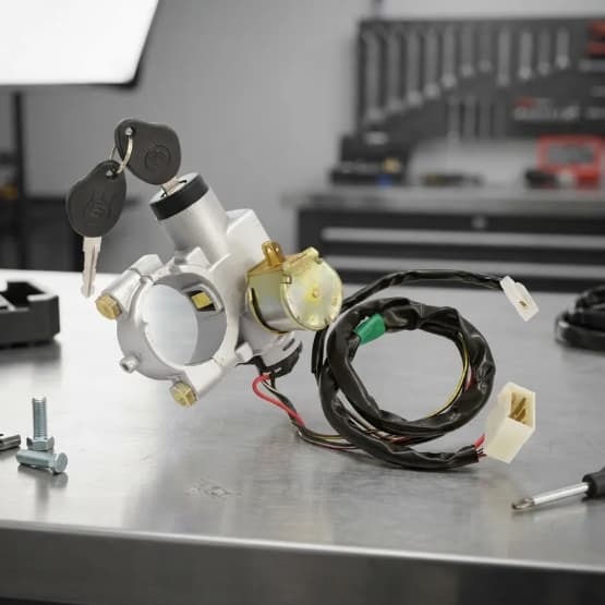 Trava De Direção Completa 24V Mercedes-Benz FPN HPN HSK L-96 M-96 Até 2000