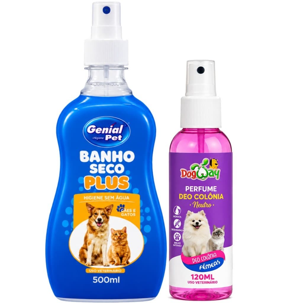 Shampoo Banho A seco Spray Caes, Perfume Colonia Fragrância Sofisticada Cachorro Pet