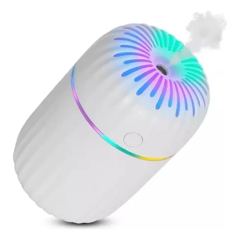 Umidificador e Aromatizador para Quarto Portatil 6 horas Multifuncional com Luz Led Silencioso USB