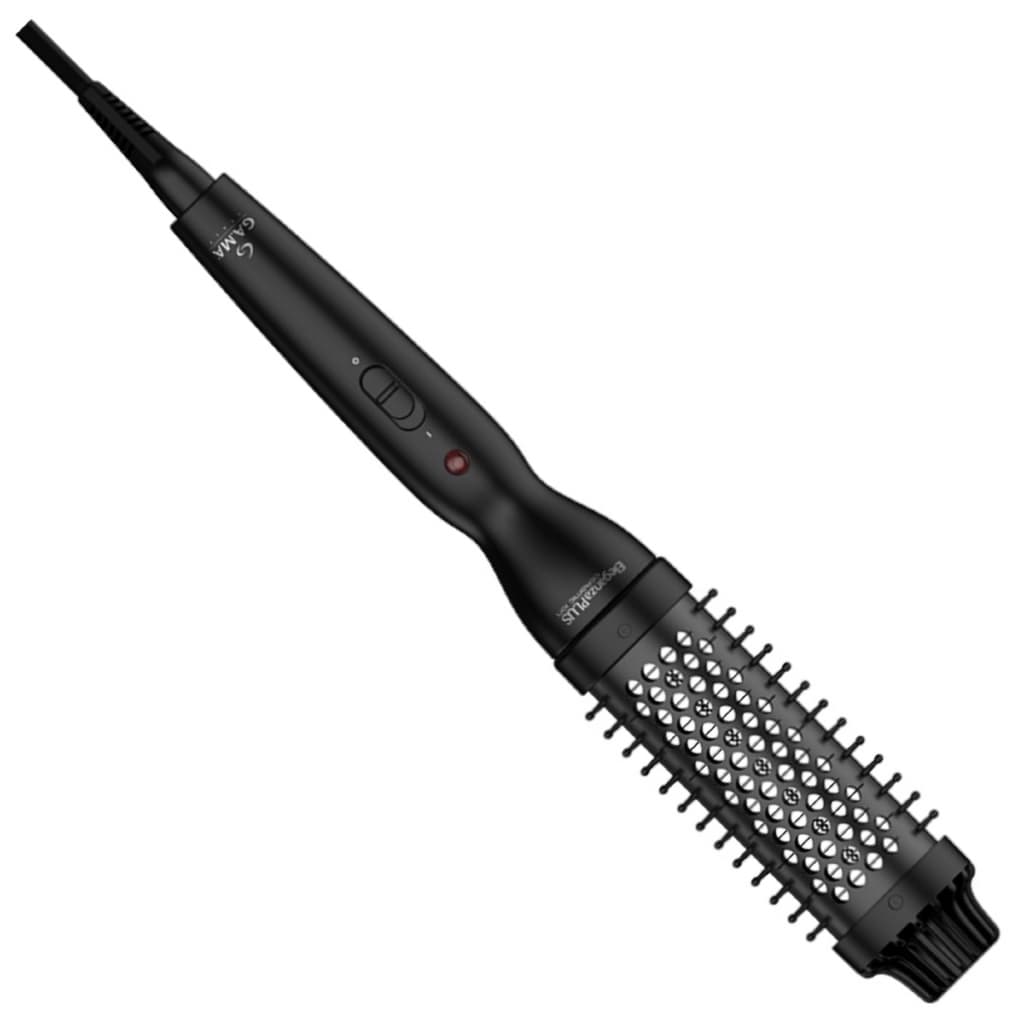 Escova Térmica Profissional GA.MA Eleganza Plus 2 em 1 Alise e Modele os Cabelos sem Abrir Mão do Movimento BIVOLT