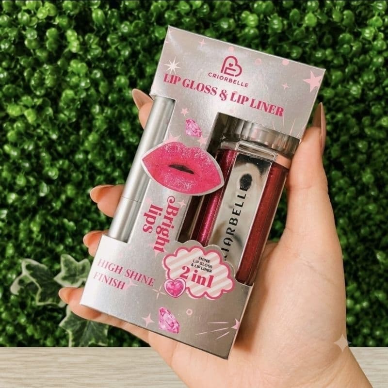 LIP GLOSS & LIP LINER - 2 em 1