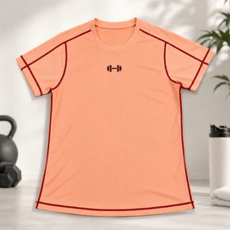 Camiseta Esportiva Feminina Dry Fit Academia Corrida Treino