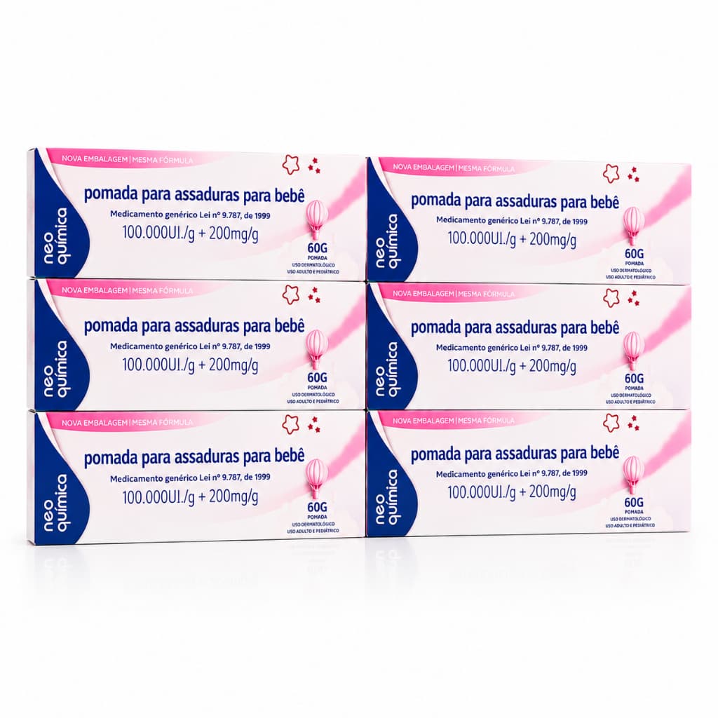 Pomada para assadura de Bebe 60g
