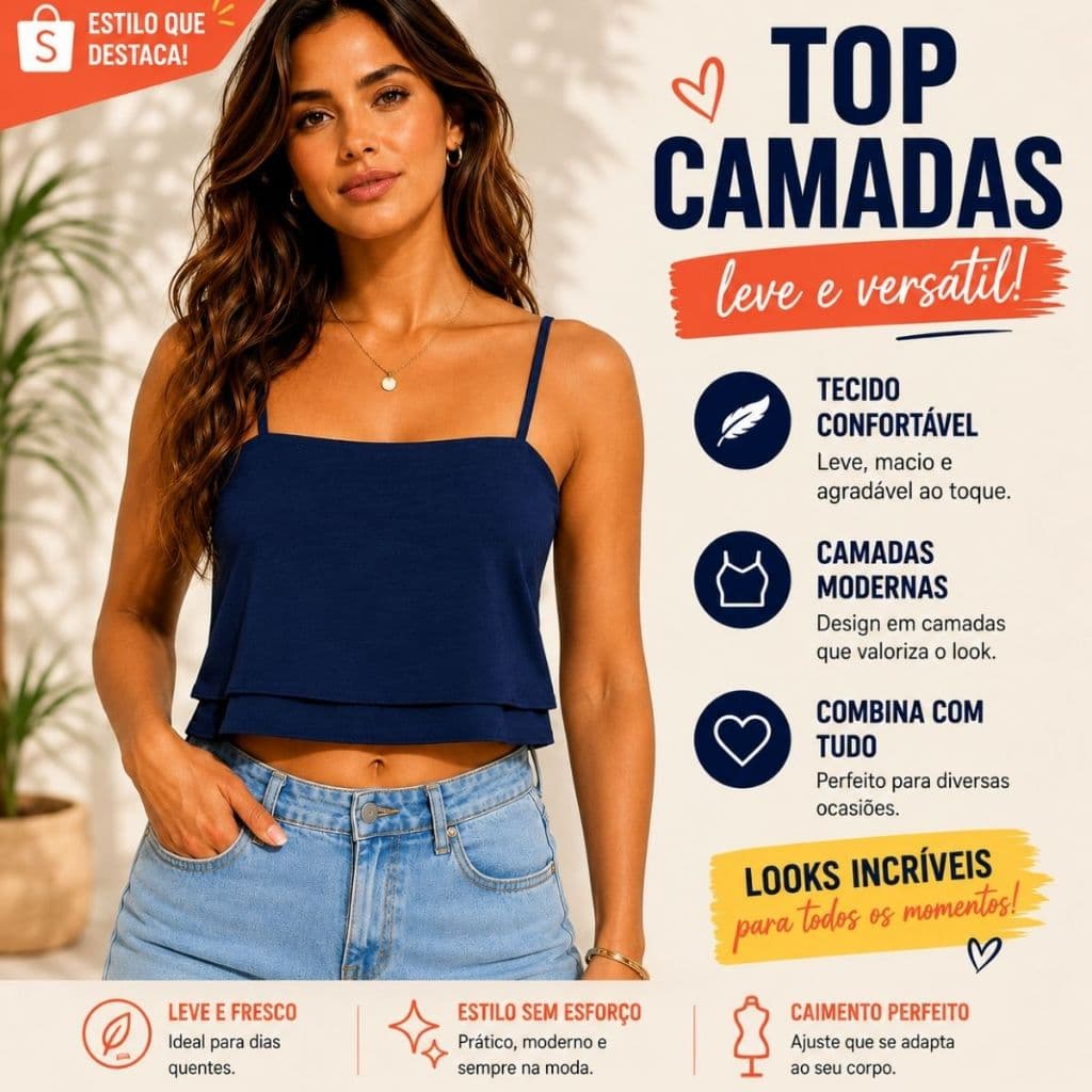 Cropped Feminino Morcego Duna Amarração Costas Babado Calor