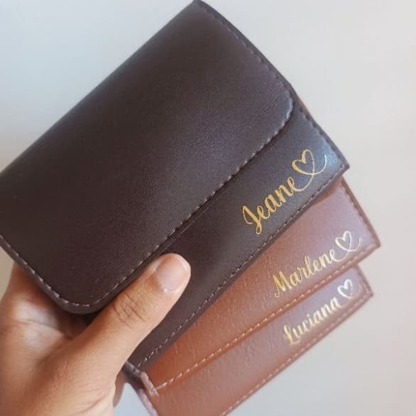 kit 5 Porta Folhetos Campo Personalizado Com Nome