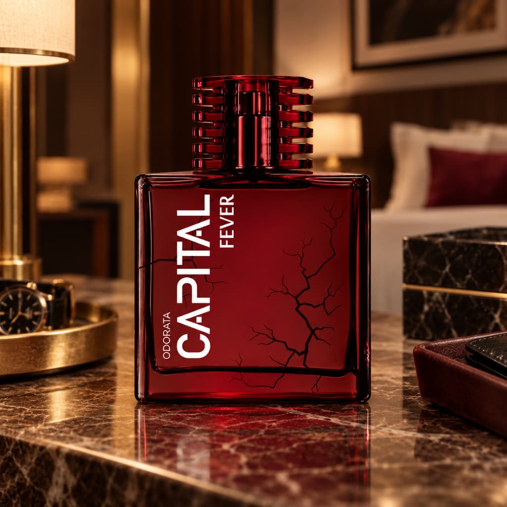 Perfume Masculino Odorata Capital Fever 100ml Deo Parfum Fougère Aromático