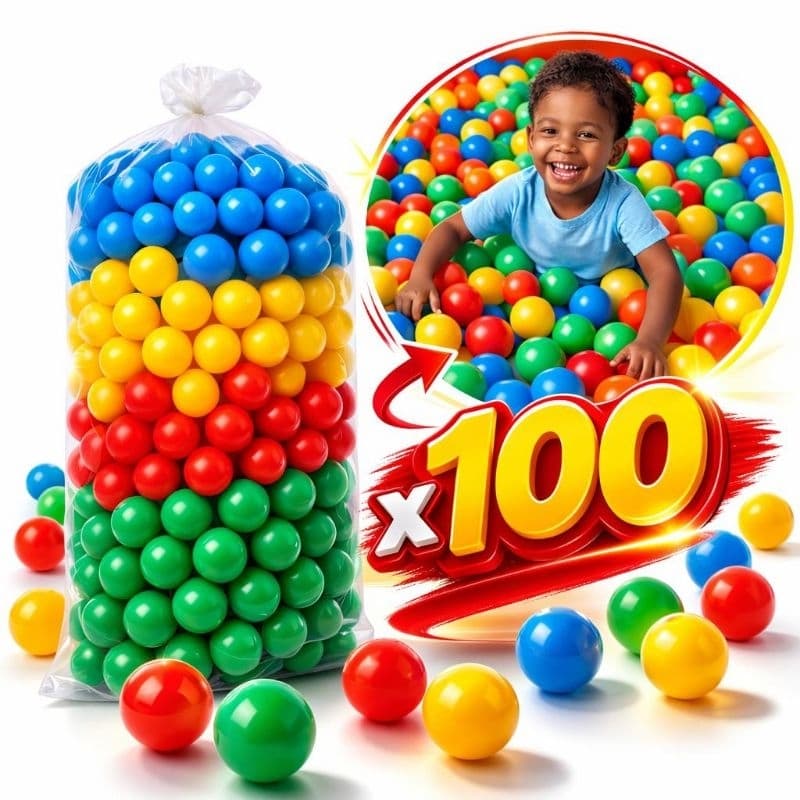 Bolinhas para Piscina 200 Unidades cores sortidas 7cm diâmetro colorido Não Amassa 50/100/200 criança menino menina