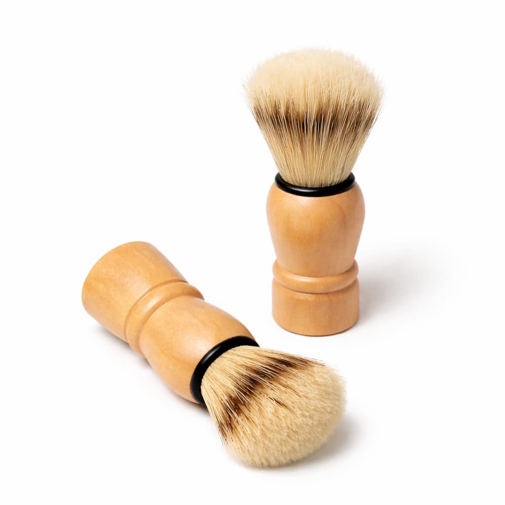 Pincel Barbear Barba Profissional – Acessório Essencial para Barbearia