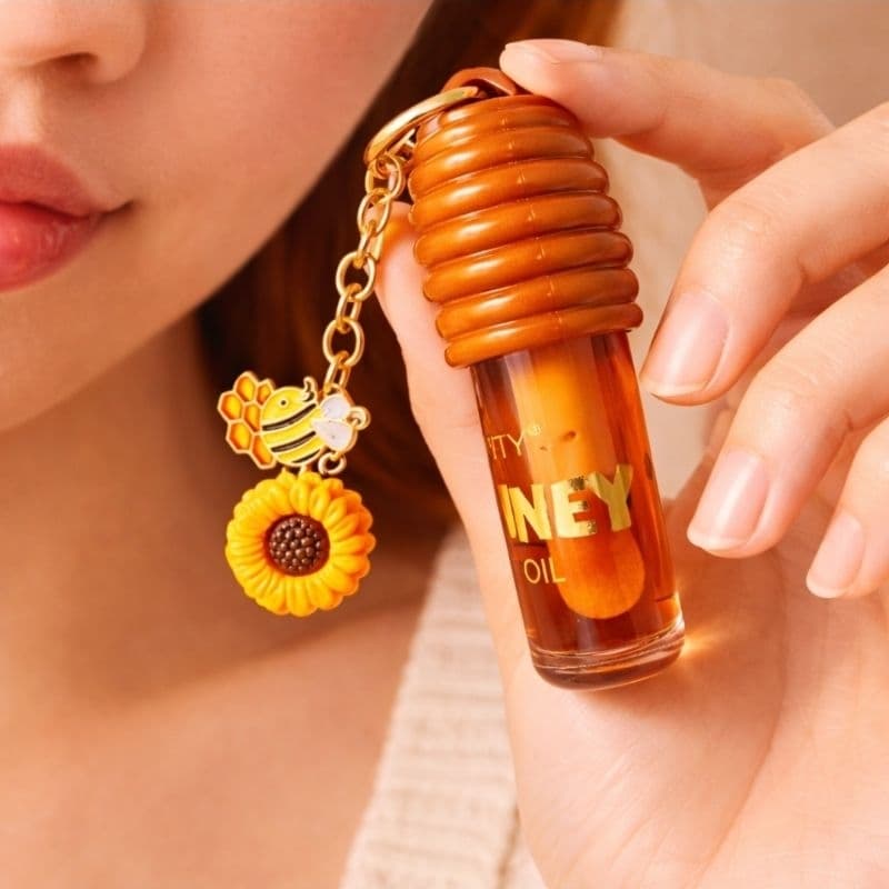 Liphoney Gloss Labial Hidratação Prolongado Mel, Embalagem Com Chaveiro.