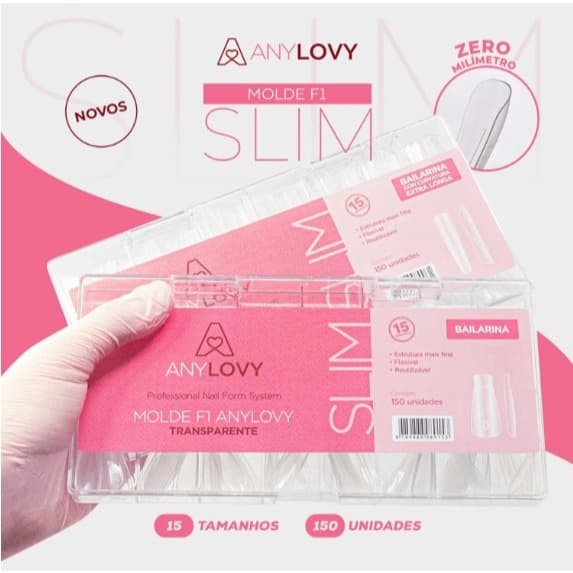 Molde F1 Slim Anylovy Transparente Zero Milímetro 150 Unidades