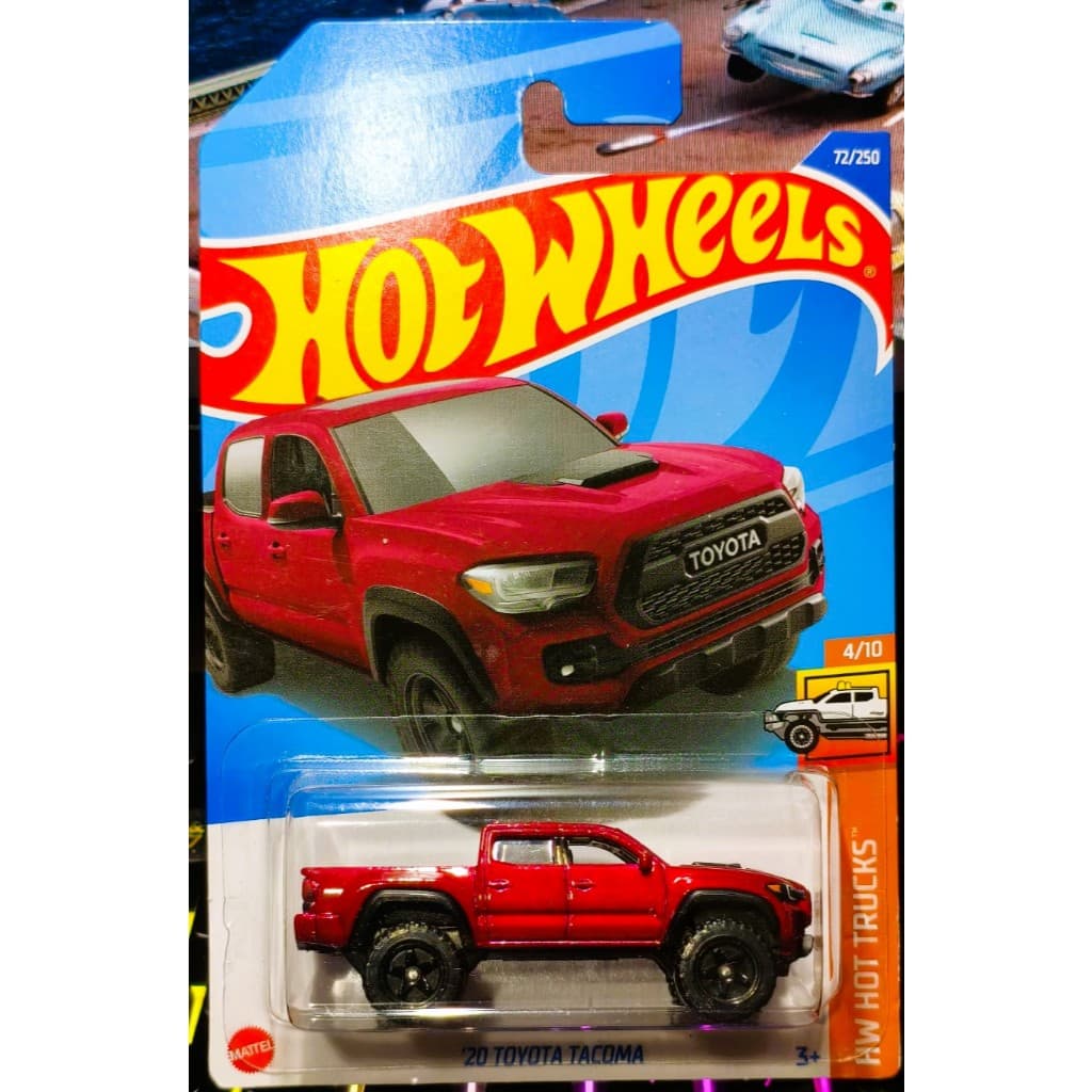 Hot Wheels HW Hot Trucks 2024 '20 Toyota Tacoma Vermelha N072 Lacrado