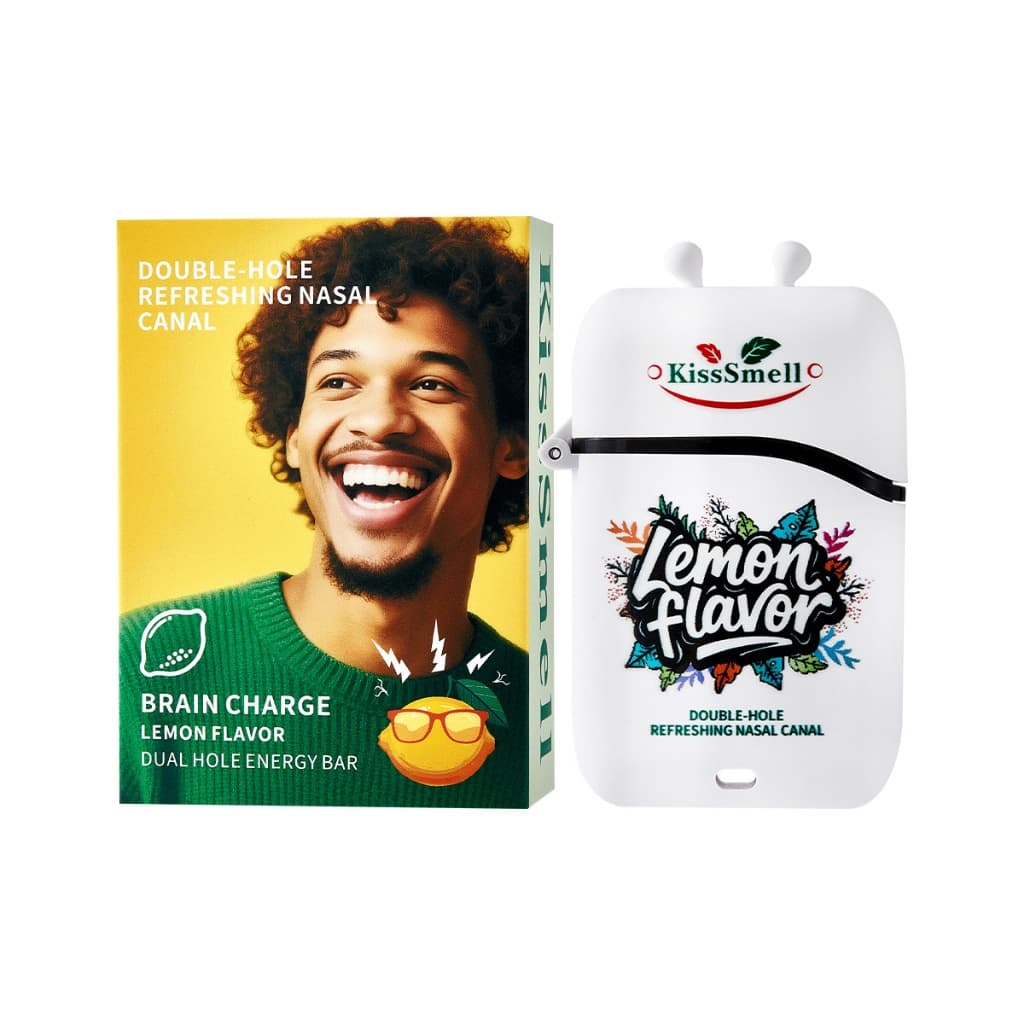 Inalador Nasal Elegante Aroma Equilibrado Design Moderno