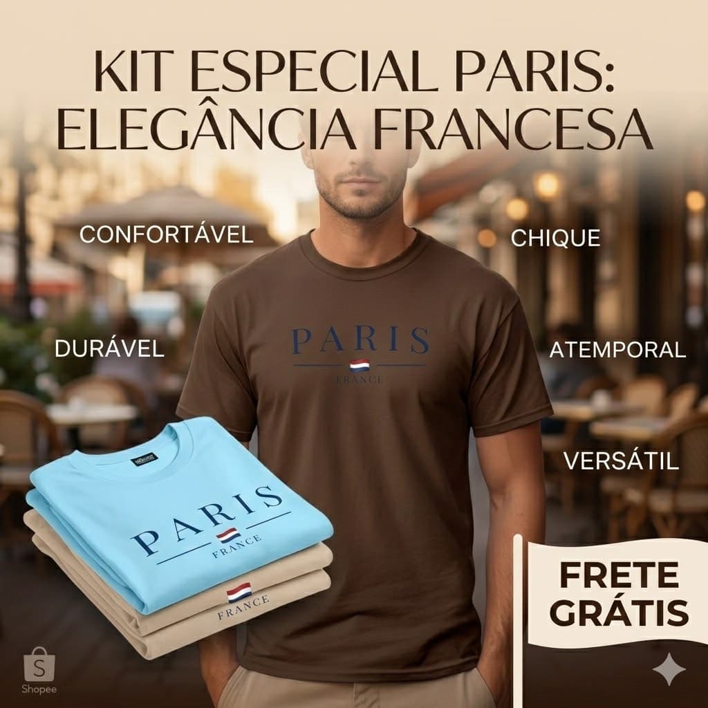 Kit Masculino 3 unidades de camisas country estampadas super qualidade proteção ombro a ombro