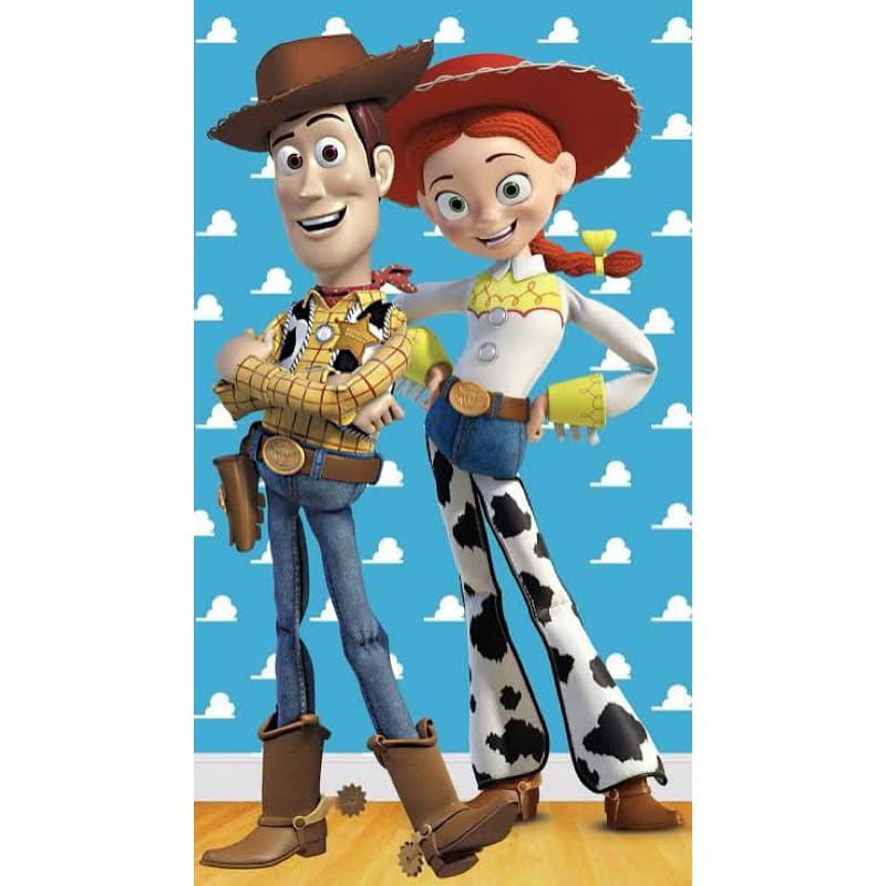 WOODY E JESSIE BONECOS 85 CM DECORAÇÃO TOY STORY buzz lightyear