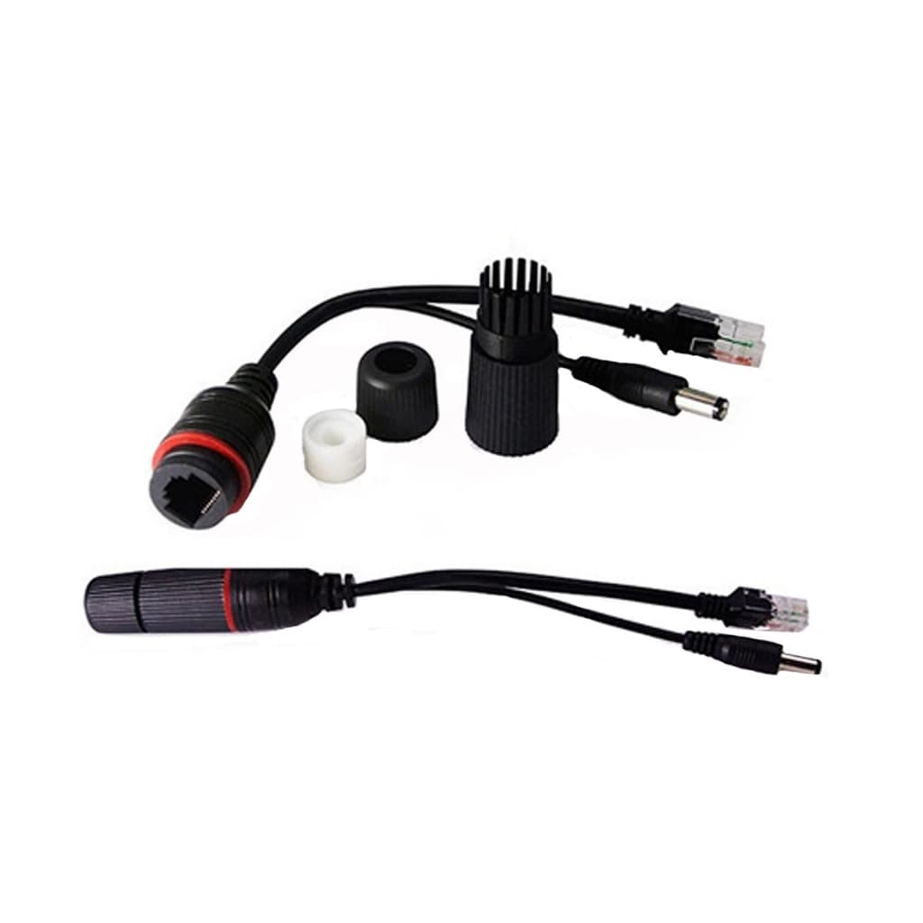Adaptador Poe 30 Metros Externo Camera Ip Injetor Splitter