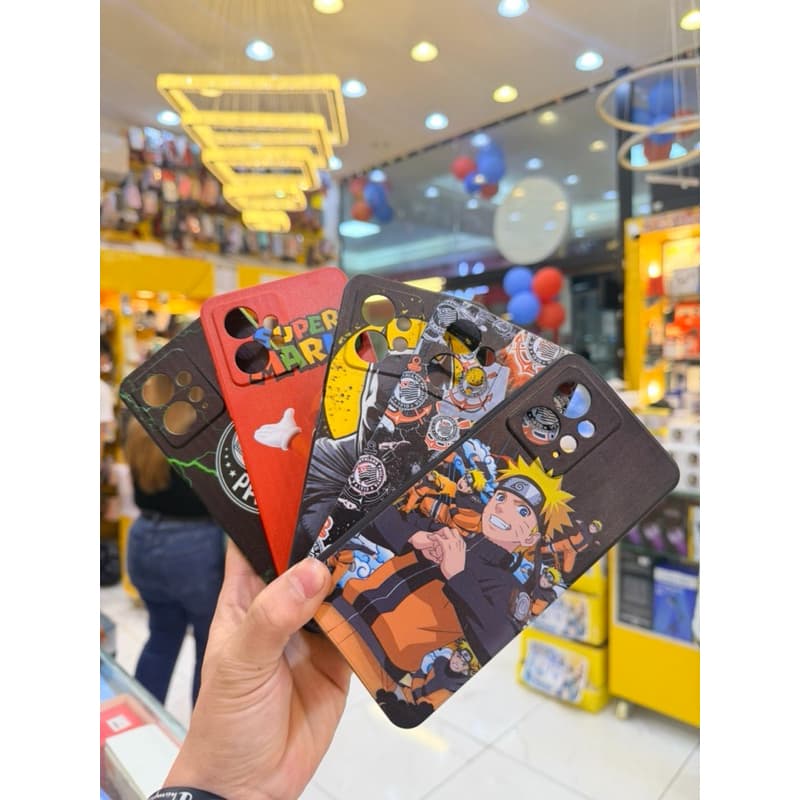 capa ou películas para xiaomi Redmi note 12 4g (aveludado /time /infantil /perzonalizada)