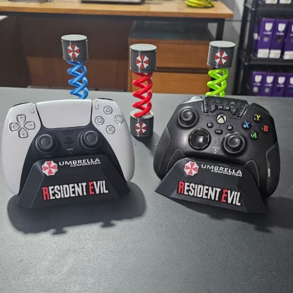 Suporte para controle de vídeo Game - Resident Evil