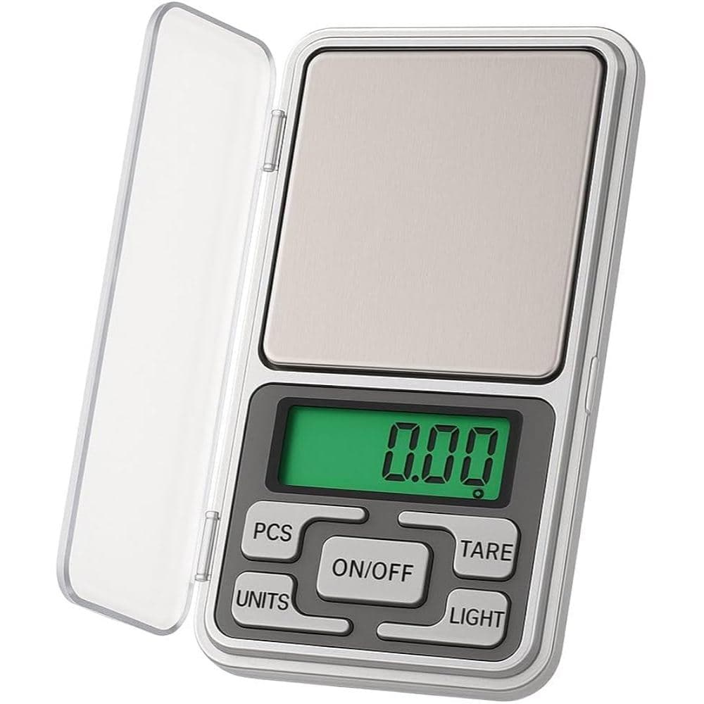 Balança Digital de Precisão 0.01g até 500g Pocket Scale Portátil Alta Precisão Joias Ouro Temperos