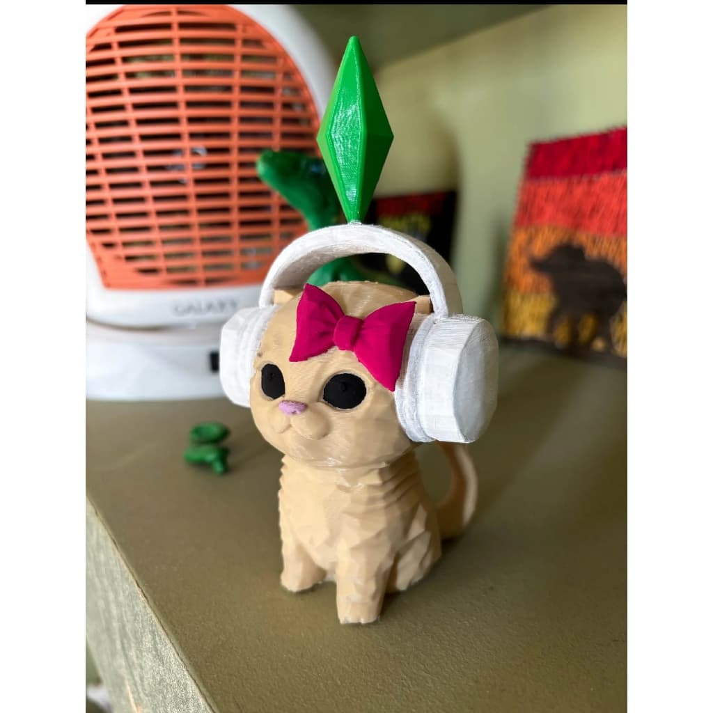 Gato The Sims dança