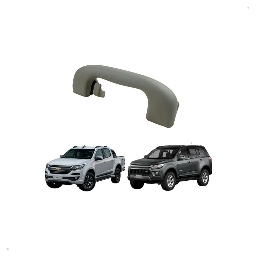 Alça de Apoio Teto Traseira Esquerda Original GM S10 2015 a 2024 Trailblazer 2013 a 2024 Com Cabide 94763467