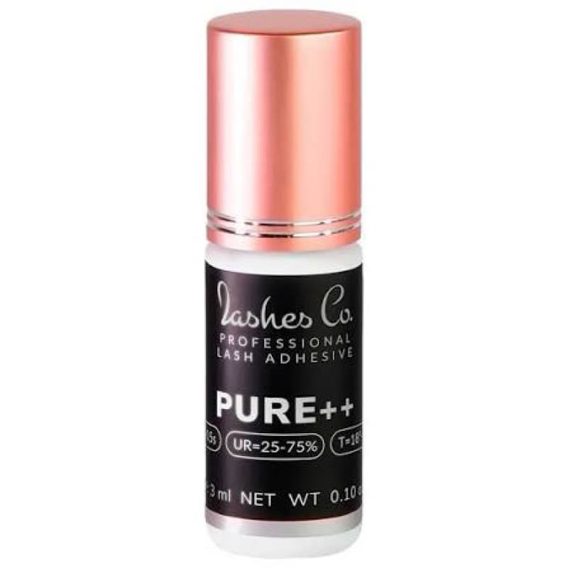 Cola Pure ++ Lashes Co 3g 0,5 a 1 seg Adesivo extensão de cílios alongamento de cílios Cola professional de cilios