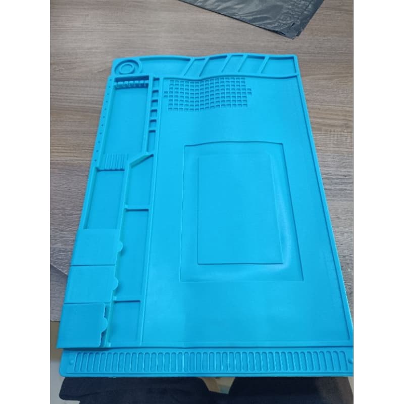 Manta Magnética Gigante Antiestática Silicone Azul