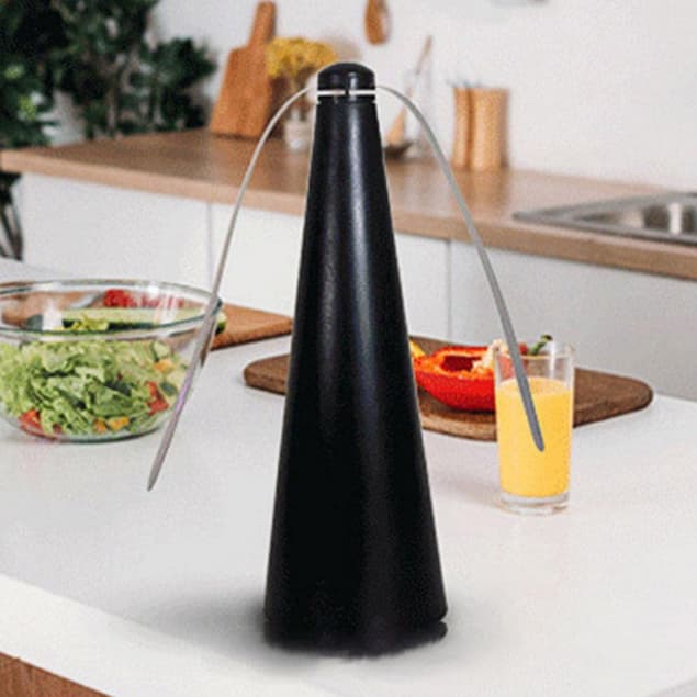 Espanta Mosca Mini Ventilador Repelente De Insetos Mosquito P/ Mesa Cozinha Restaurante